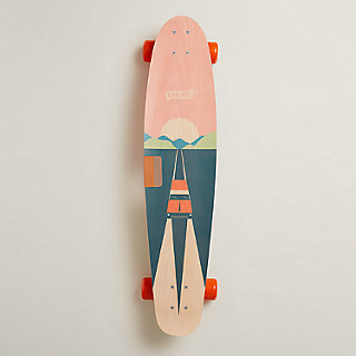 Skateboard HERMES Orange エルメス Skateboard HERMES Orange エルメス Skateboard HERMES Orange